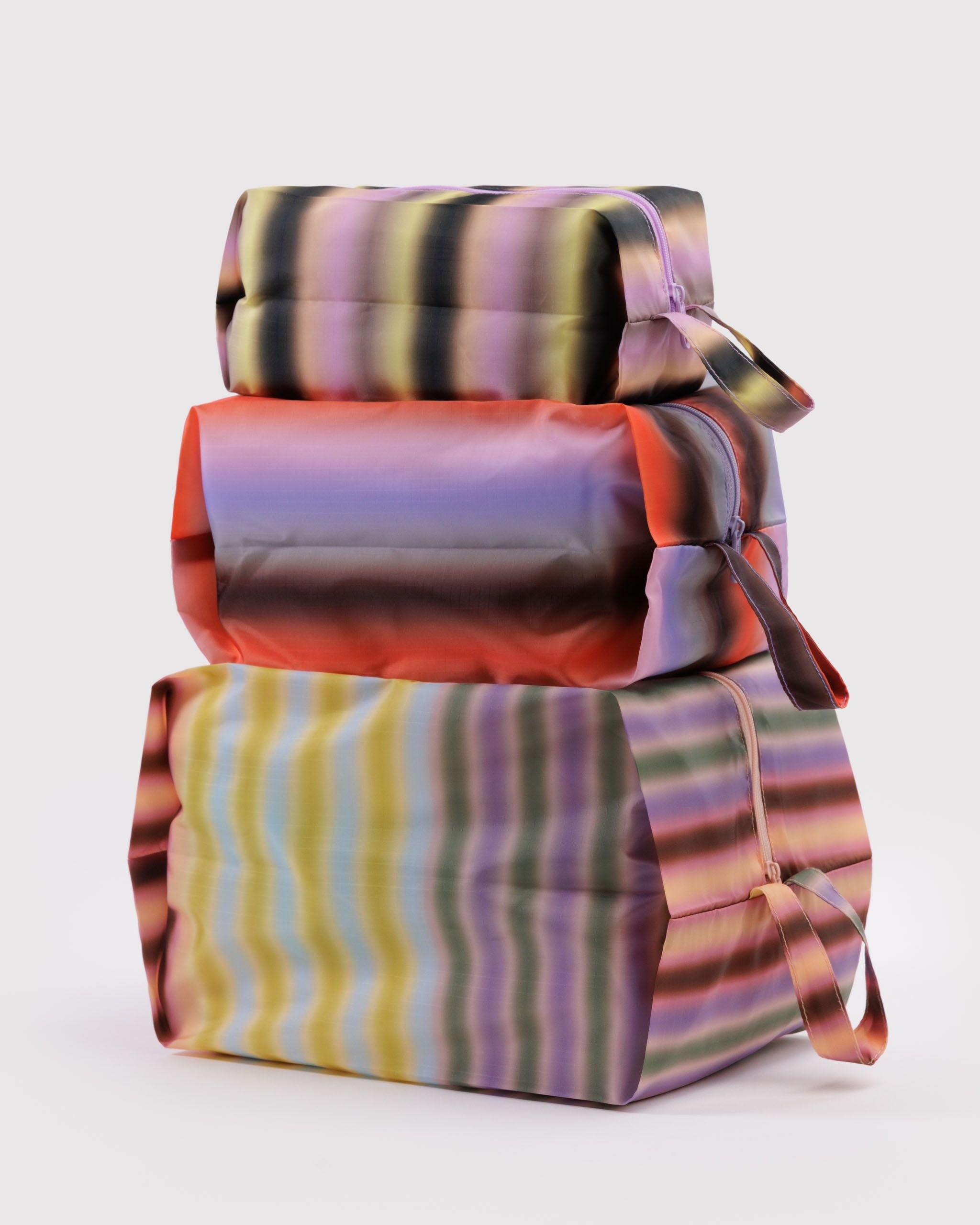3D Zip Set - Gradient Stripes - Quick Grab