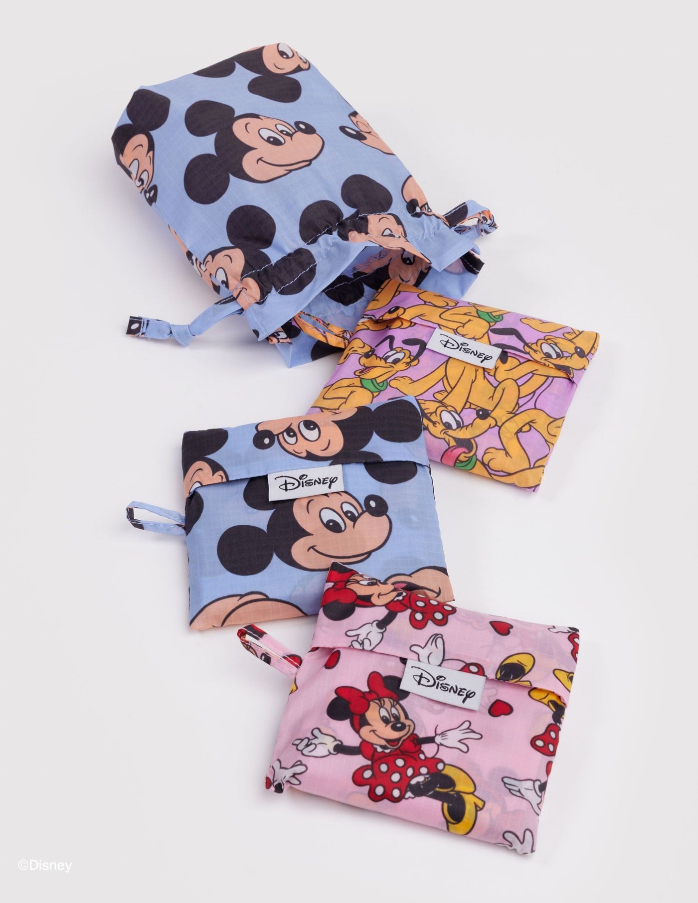 Standard Baggu Set of 3 - Mickey, Minnie & Pluto