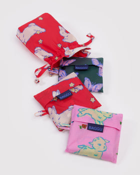 Standard Baggu Set of 3 - Spring Animals