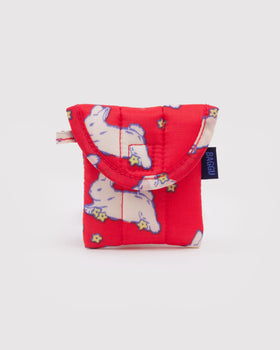 Puffy Earbuds Case - Bunnies