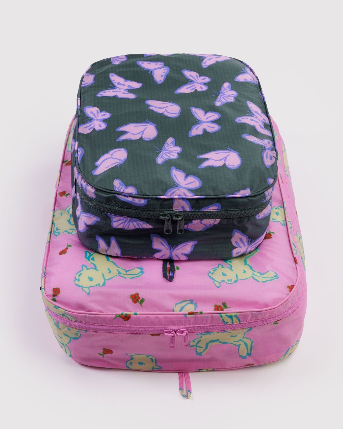 Large Packing Cube Set - Spring Animals - Travel Ready
