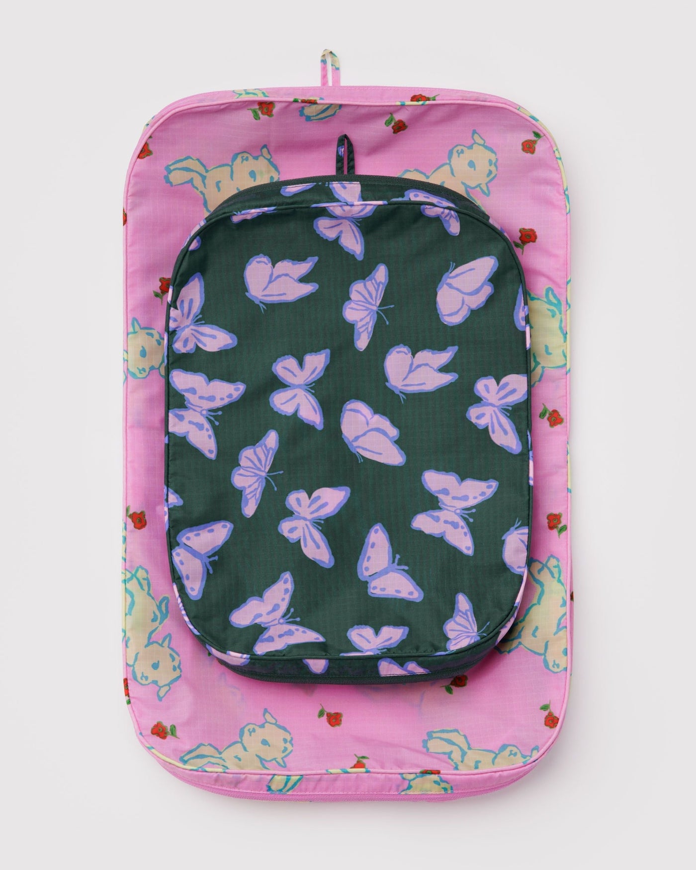 Large Packing Cube Set - Spring Animals - Travel Ready