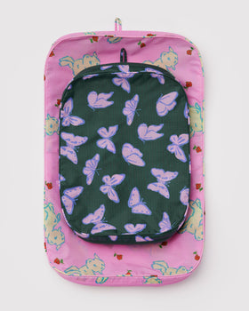 Large Packing Cube Set - Spring Animals - Travel Ready