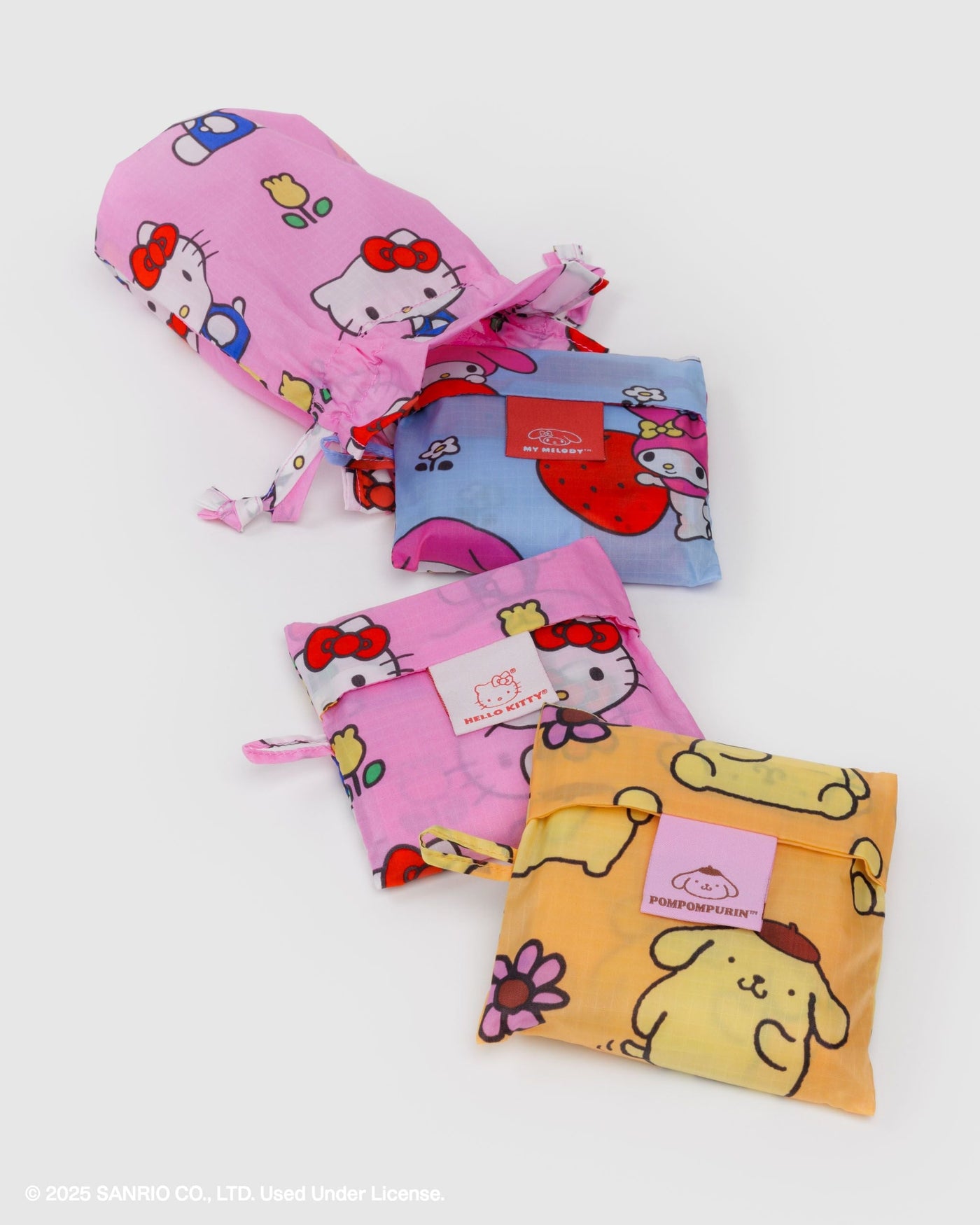 Baggu Set of 3 - Hello Kitty and Friends Florals - Travel Edit