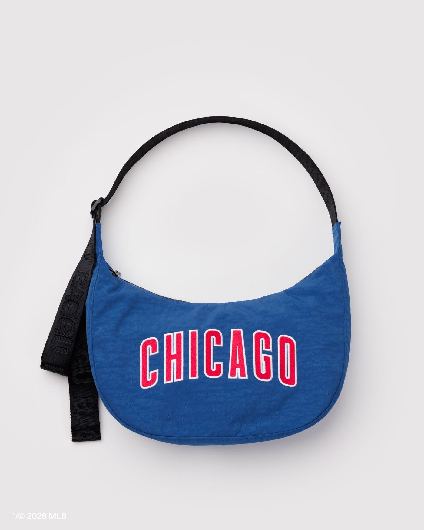Medium Nylon Crescent Bag - Chicago CubsT