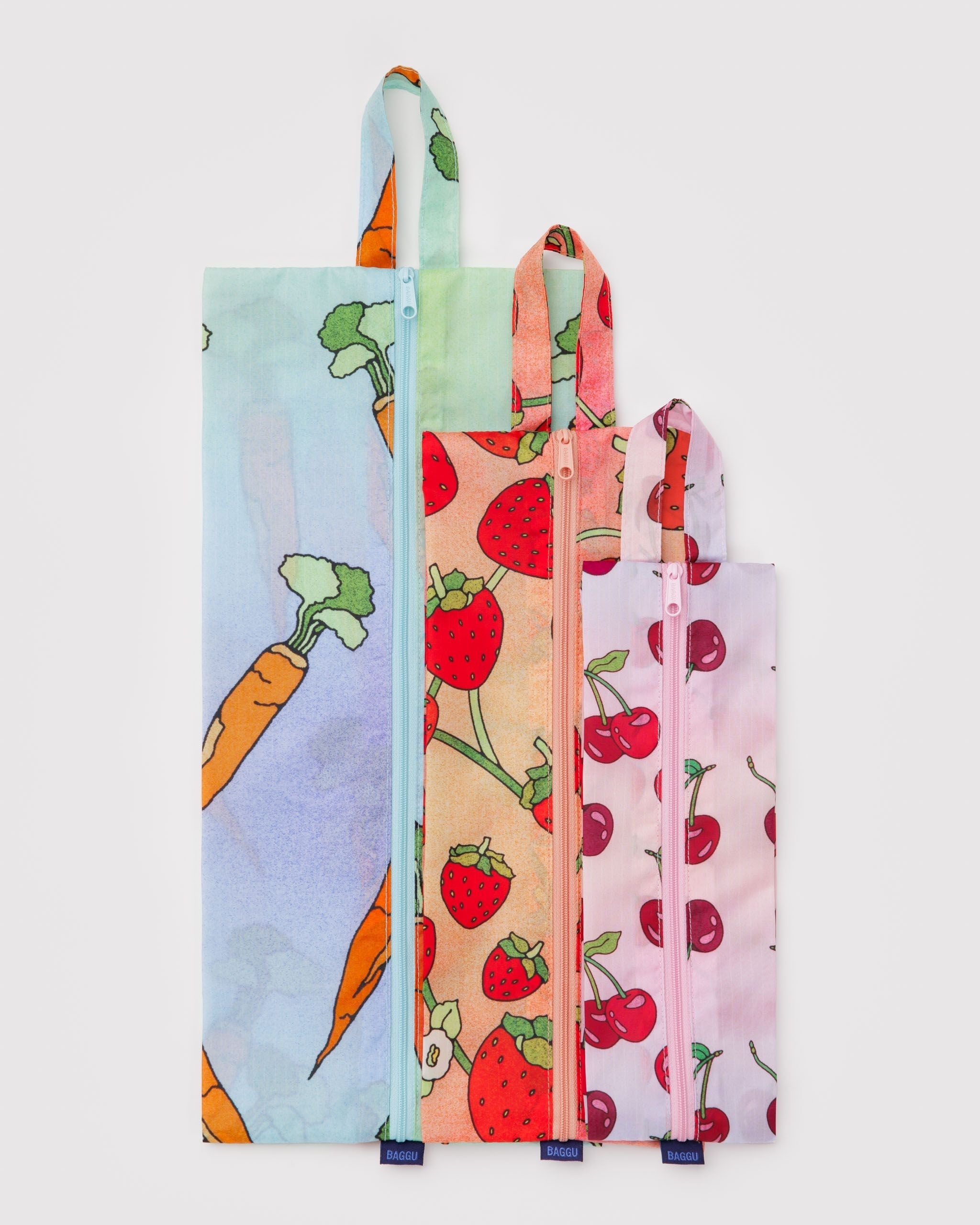3D Zip Set - Carrots & Berries - Light Pack
